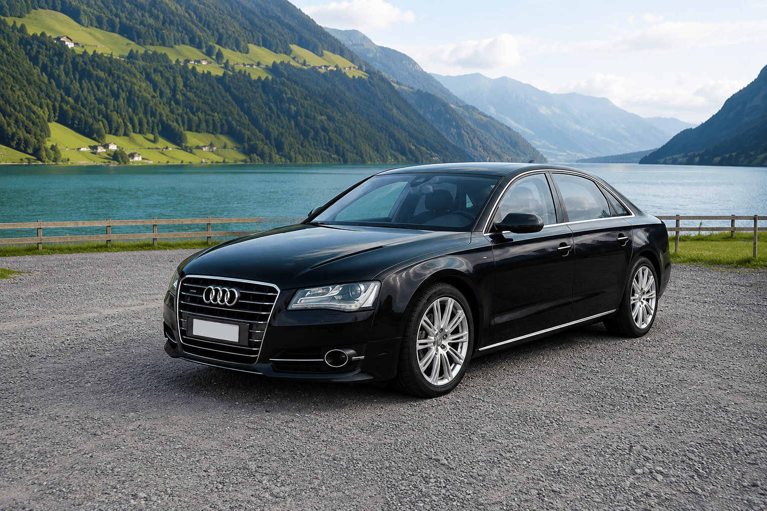 Audi A8 Limousine für 4 Personen