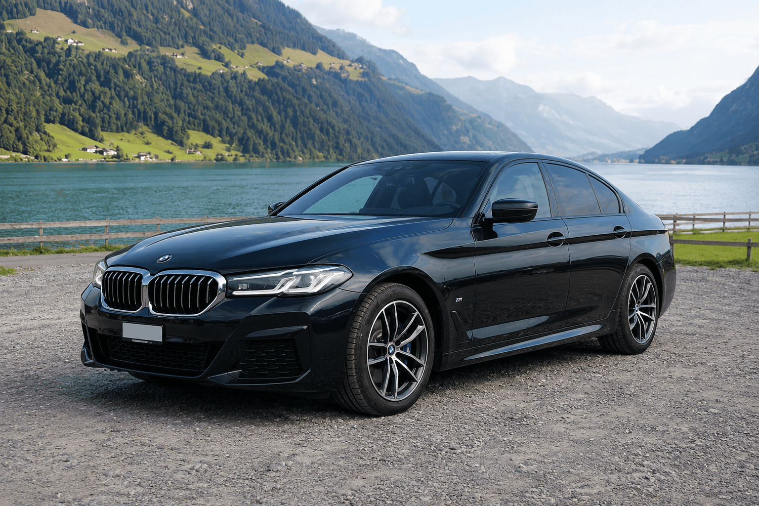 BMW 5er Limousine für 4 Personen